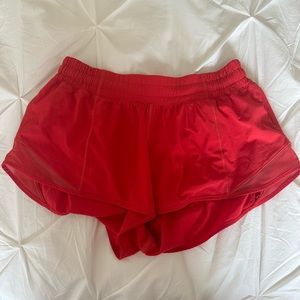 Lululemon Run Hotty-Hot Low-Rise Lined Short 2.5”